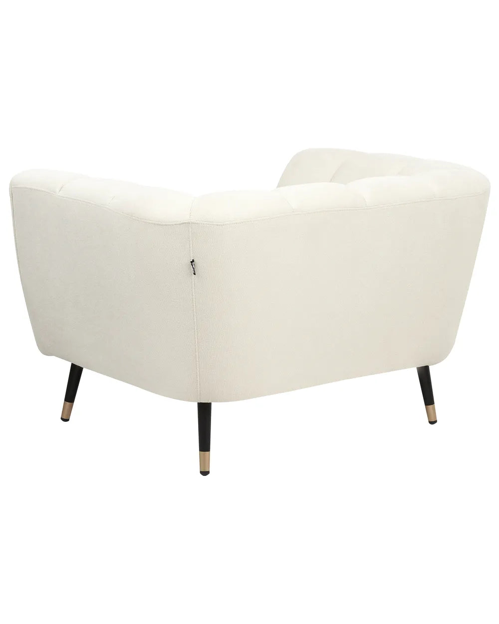 Armchair Fabric Light Beige Anwella