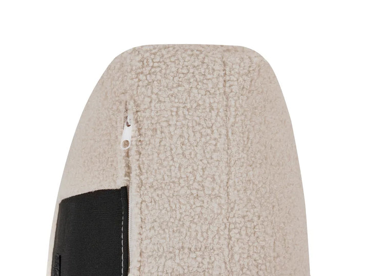 Modular Corner Sofa 5 Seater Boucle Beige Left Hand Regeani