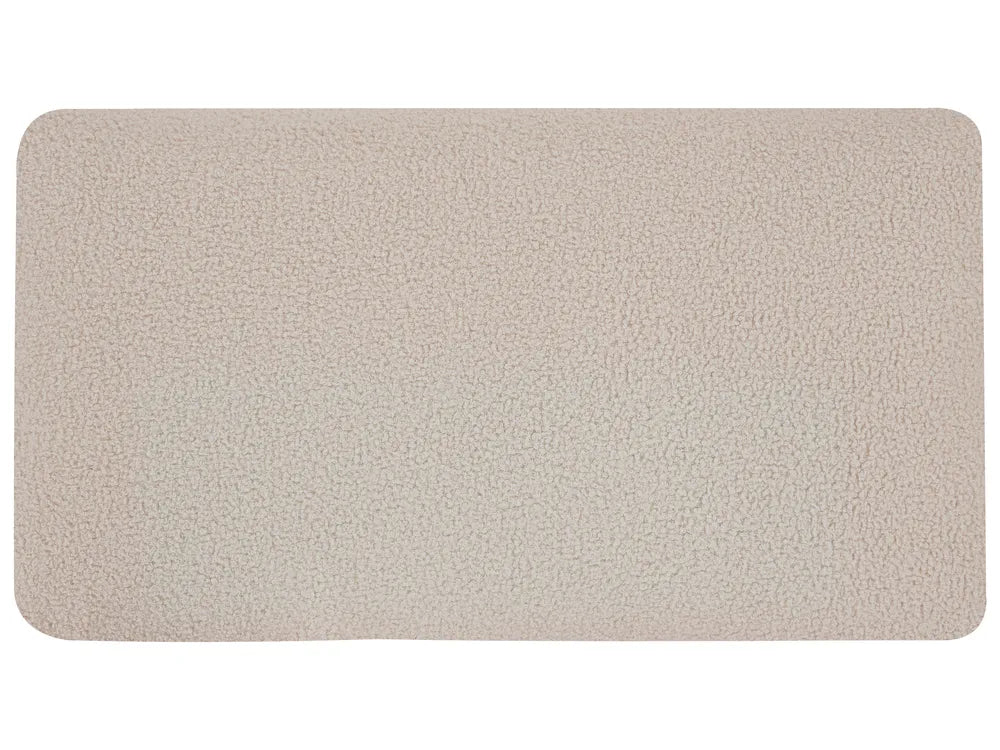 Modular Corner Sofa 5 Seater Boucle Beige Left Hand Regeani