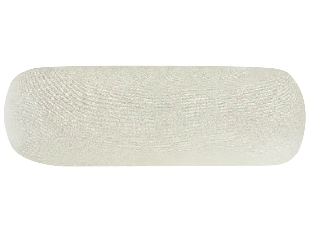 Corner Sofa 3 Seater Fabric Off-White Left Hand Arvo