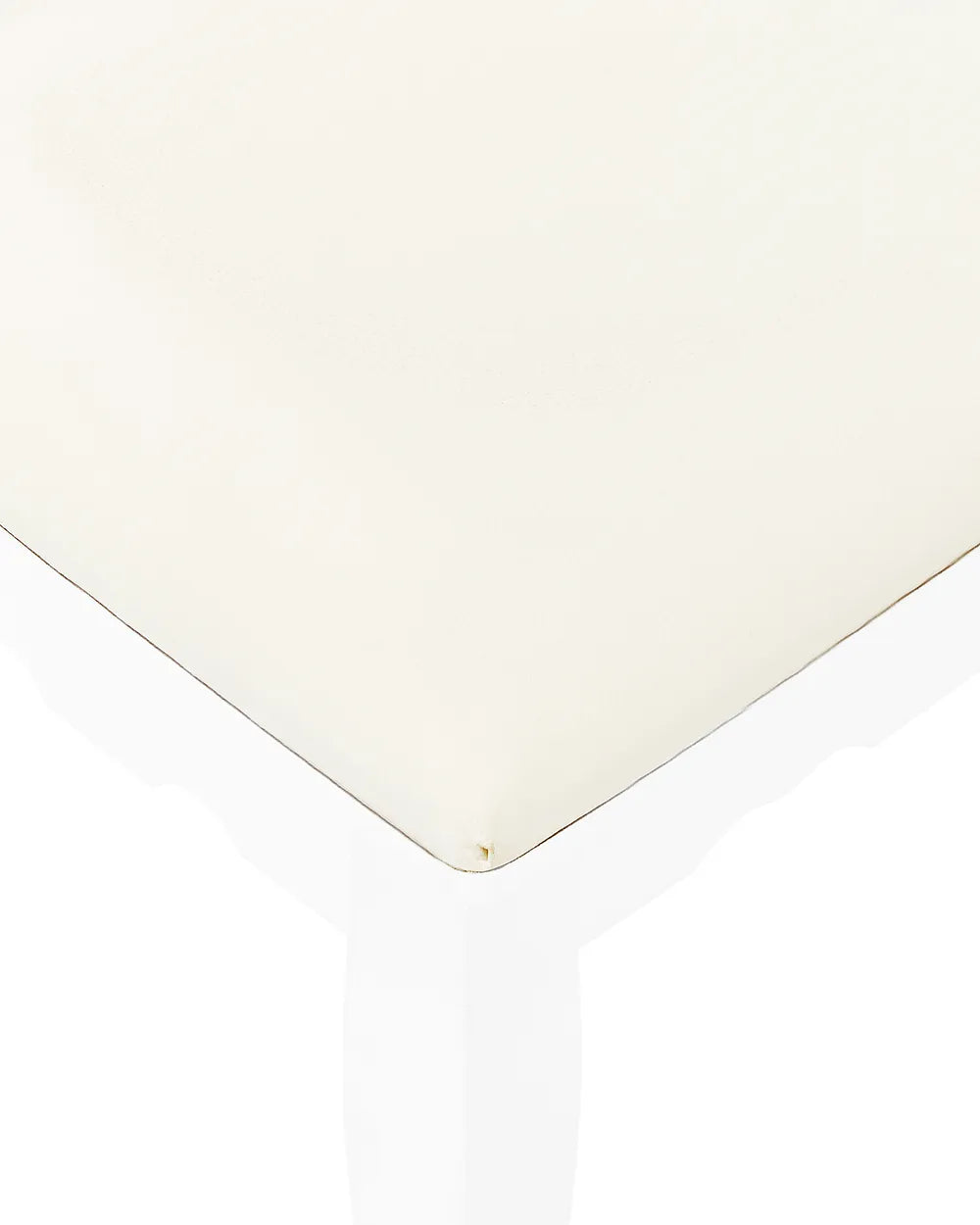 Dressing Table with Mirror and Stool White Johnte