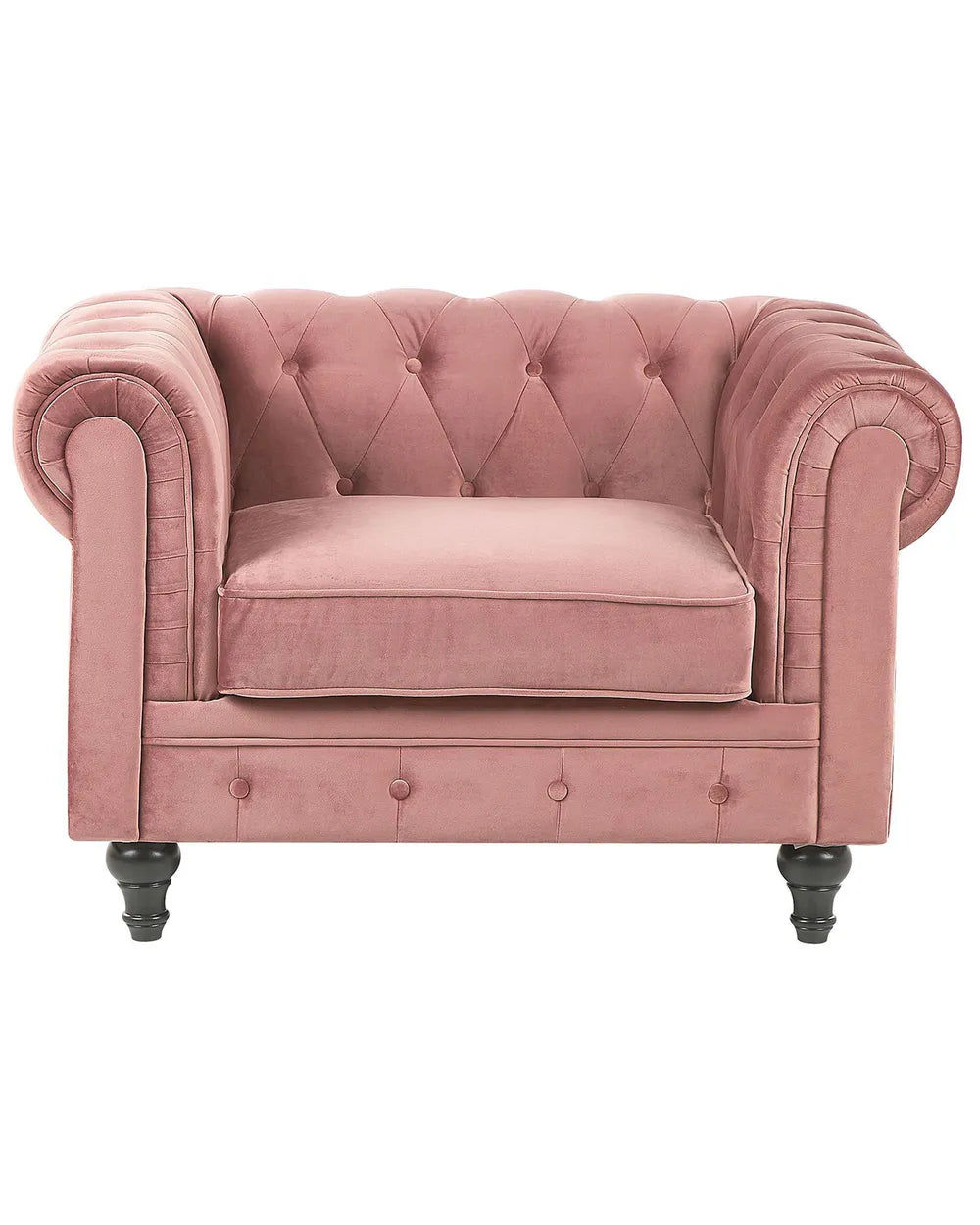 Armchair Velvet Pink Jazouli
