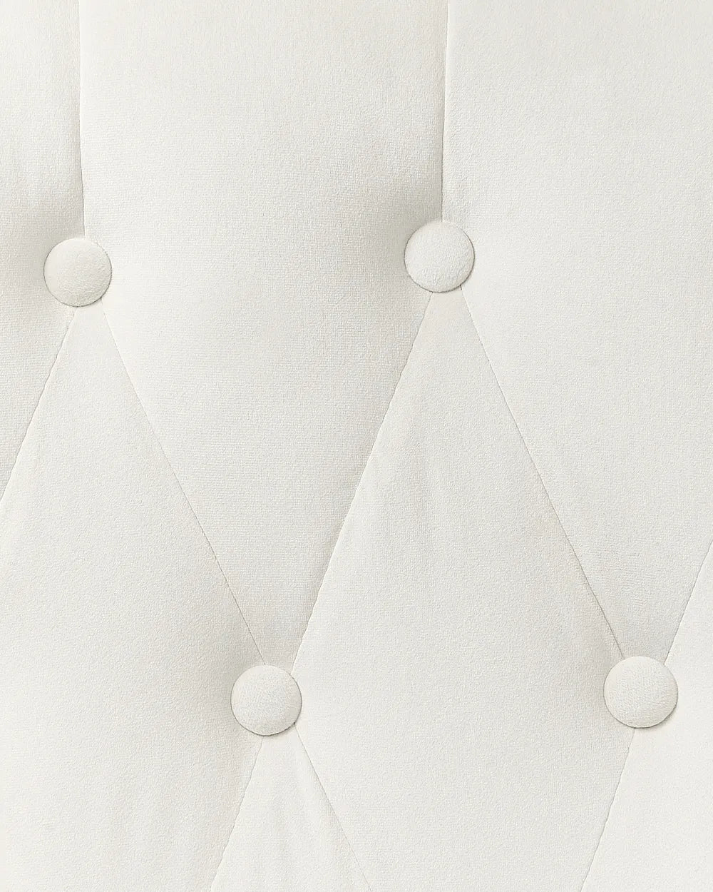 Wingback Chair Velvet Off-White Calyn