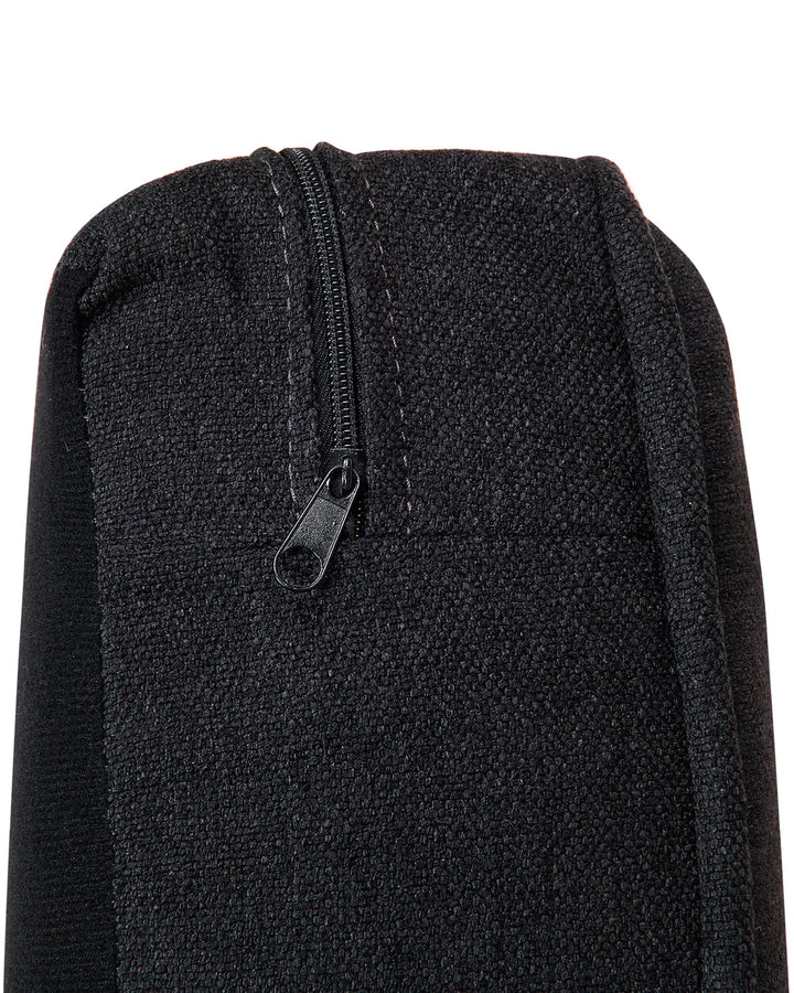 Armchair Fabric Graphite Grey Leno