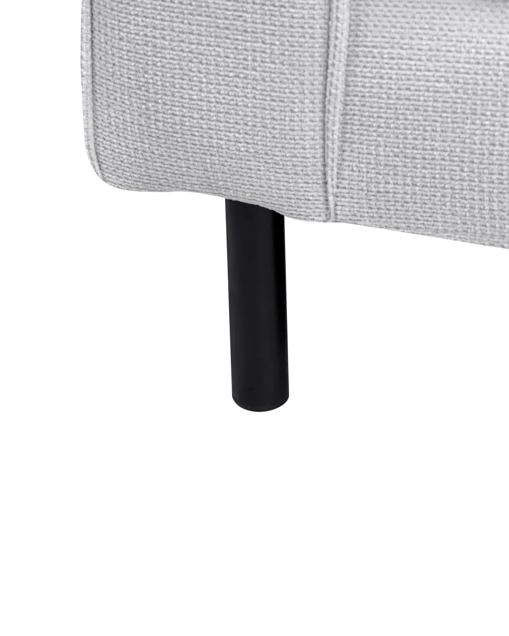 Armchair Fabric Light Grey Kyah