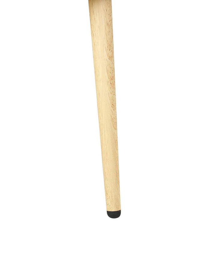 Wingback Chair with Footstool Boucle Off-White Zianah