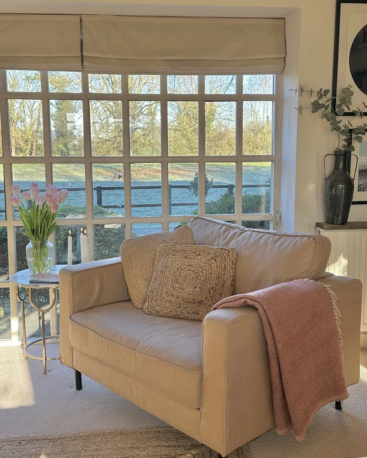 Armchair Faux Leather Beige Kyah