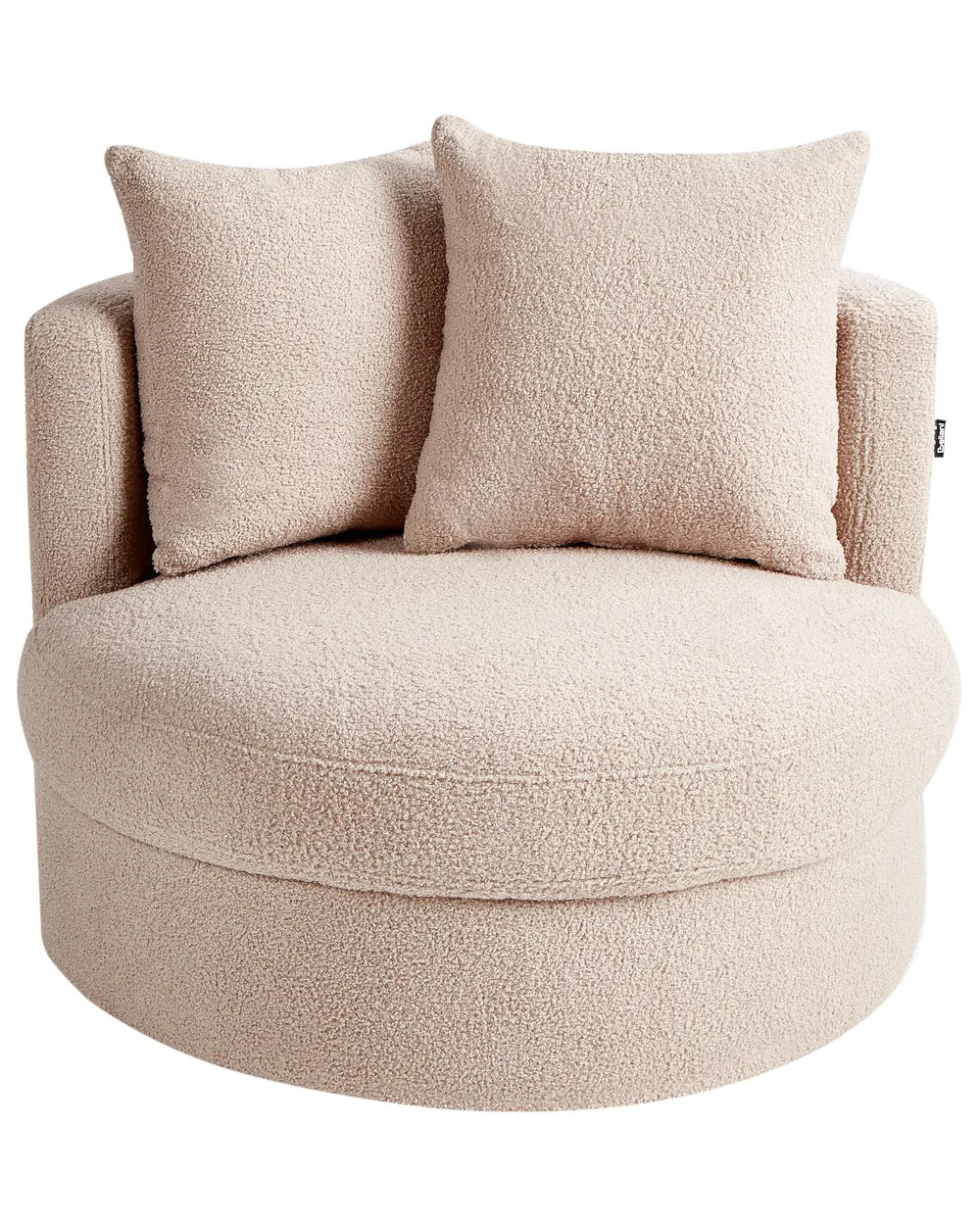 Armchair Boucle Beige Klara