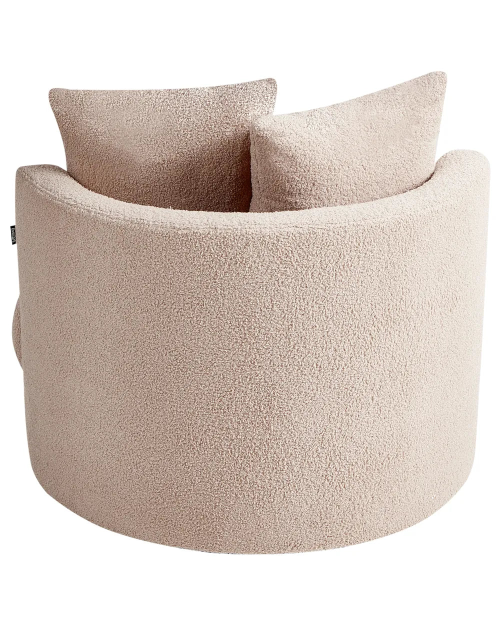 Armchair Boucle Beige Klara