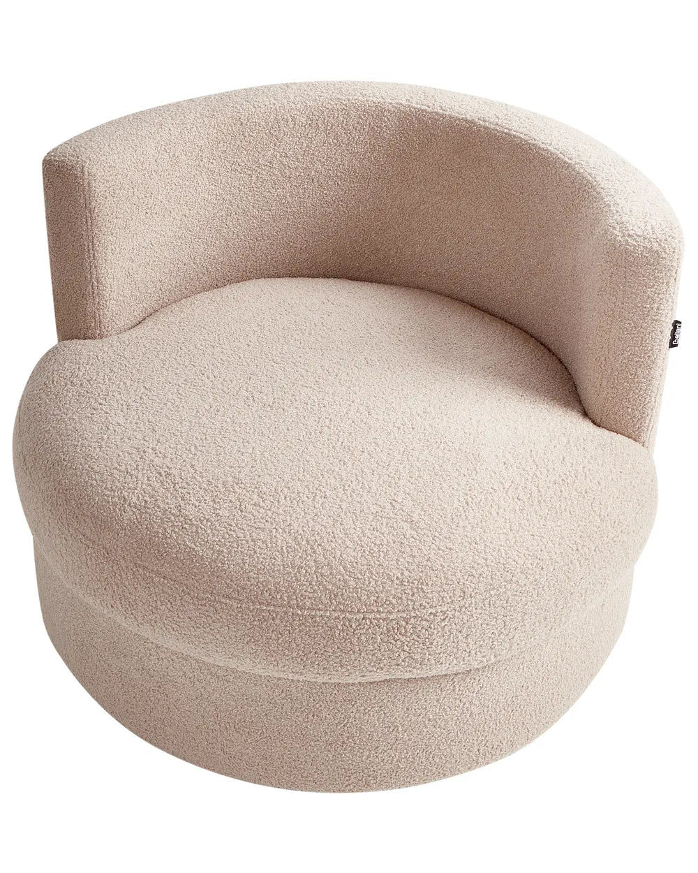 Armchair Boucle Beige Klara