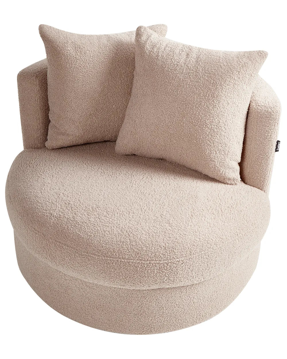 Armchair Boucle Beige Klara