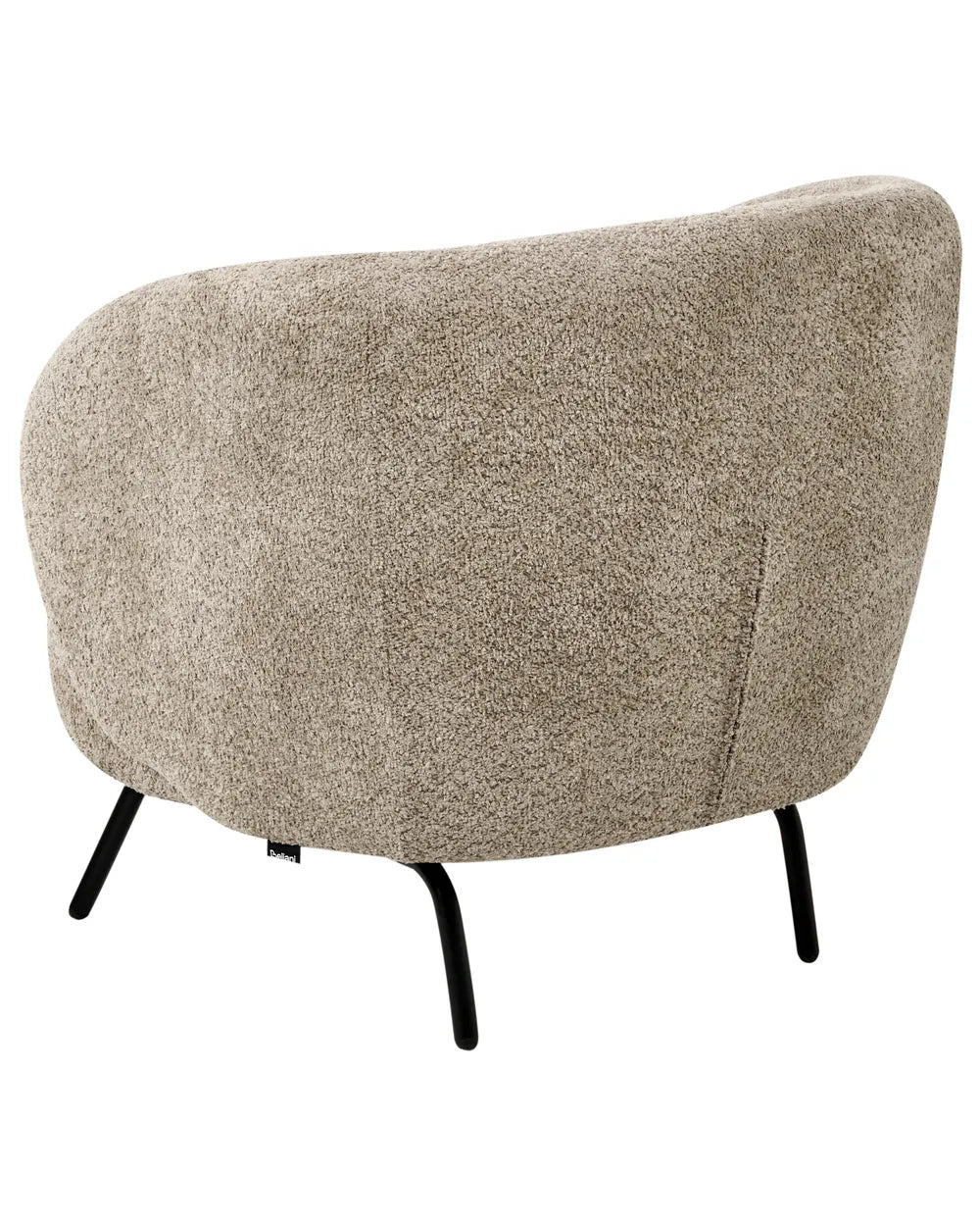 Armchair Boucle Taupe Zoned