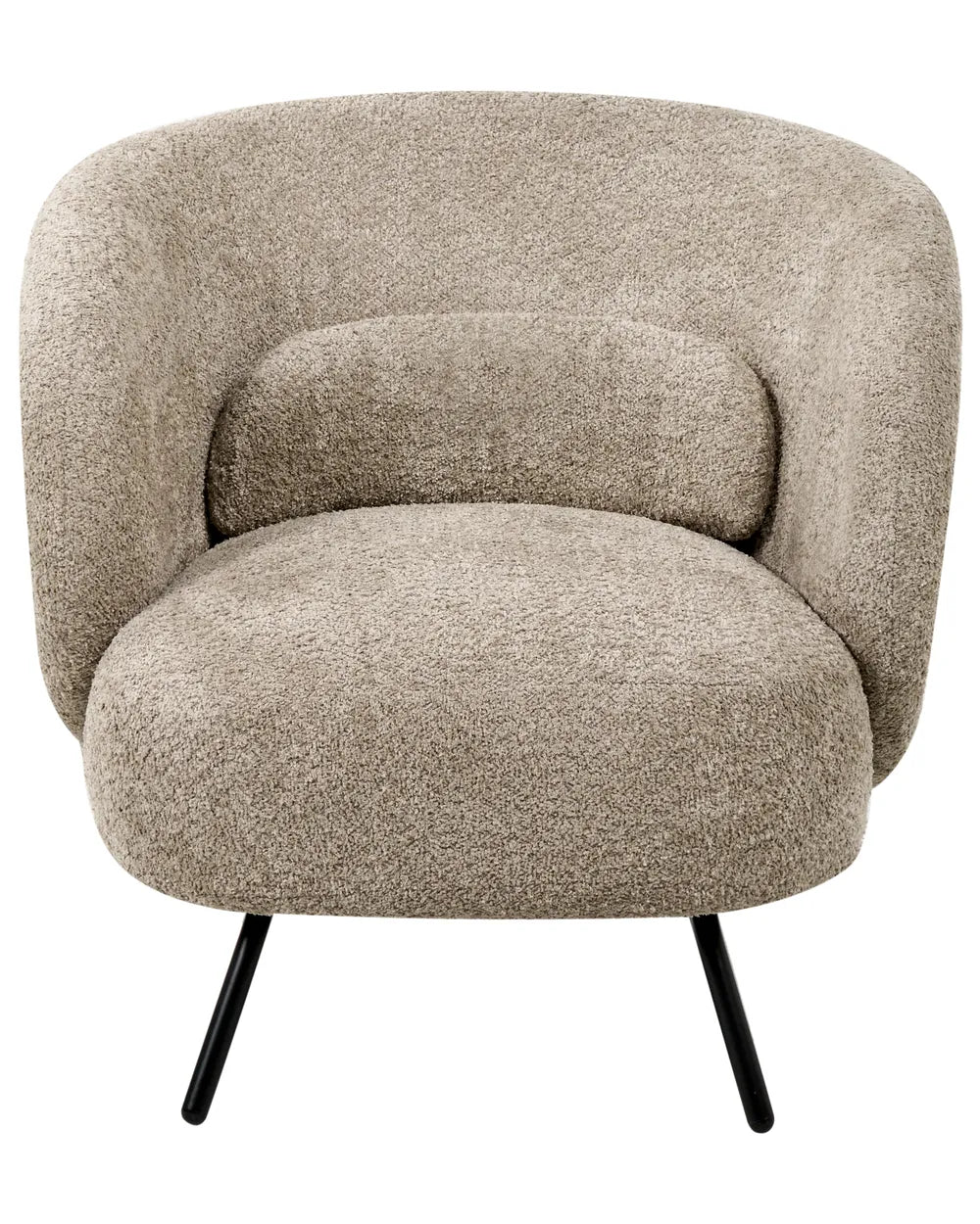 Armchair Boucle Taupe Zoned