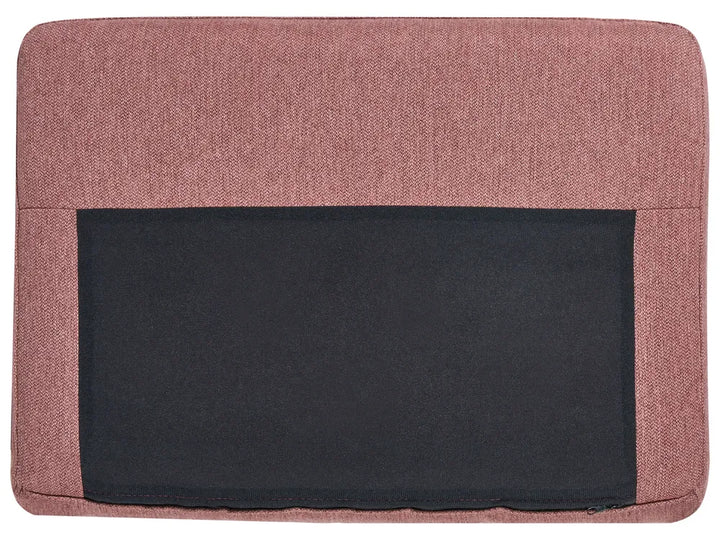 Corner Sofa 4 Seater Fabric Pink Right Hand Shayle