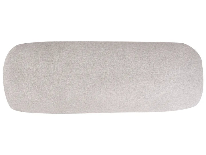 Corner Sofa 3 Seater Fabric Light Grey Left Hand Arvo