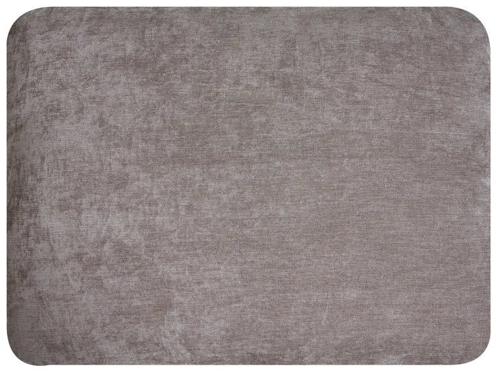 Corner Sofa Bed 3 Seater Chenille Taupe Right Hand Keshvi