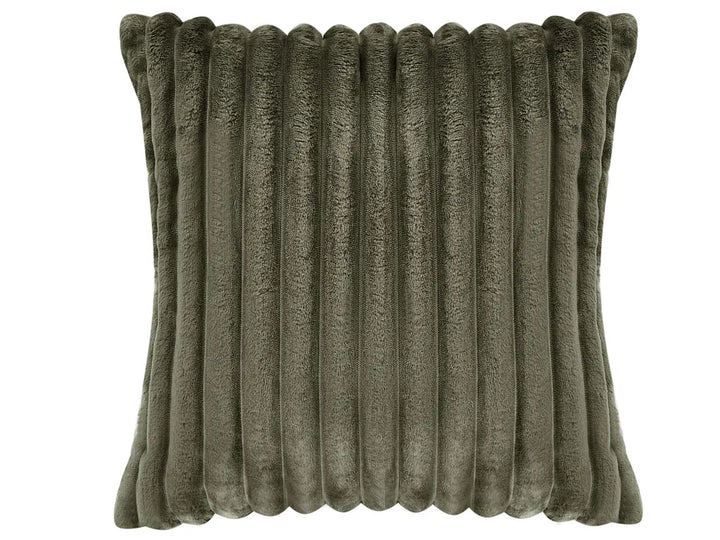 Corner Sofa Bed 3 Seater Corduroy Green with Storage Left Hand Middale