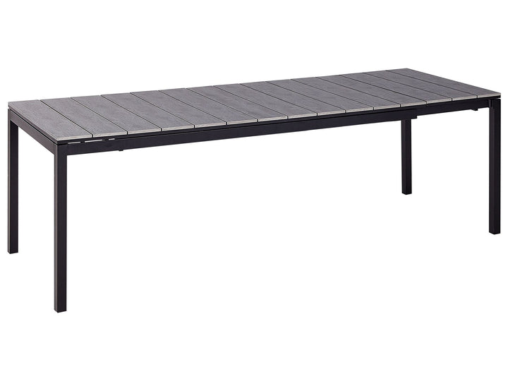 Tofane Extending Garden Dining Table 198/248 cm 90 cm Grey