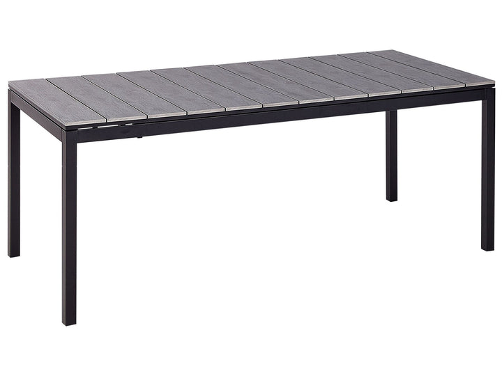 Tofane Extending Garden Dining Table 198/248 cm 90 cm Grey