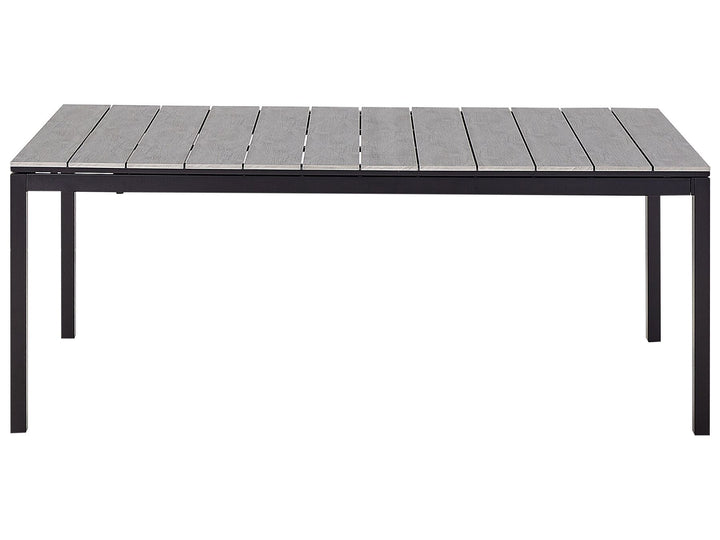 Tofane Extending Garden Dining Table 198/248 cm 90 cm Grey