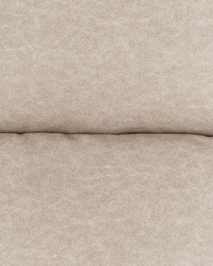 Denison Electric Recliner Chair With Footrest Fabric Taupe