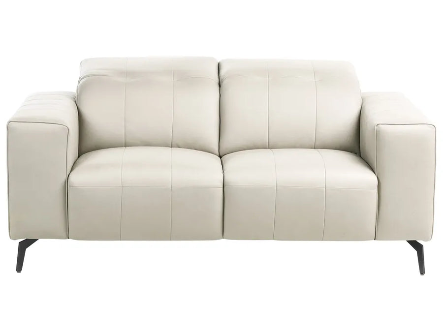 Beige sofa on a white background