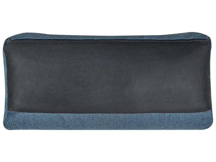 Corner Sofa 4 Seater Fabric Navy Blue Left Hand Blennia