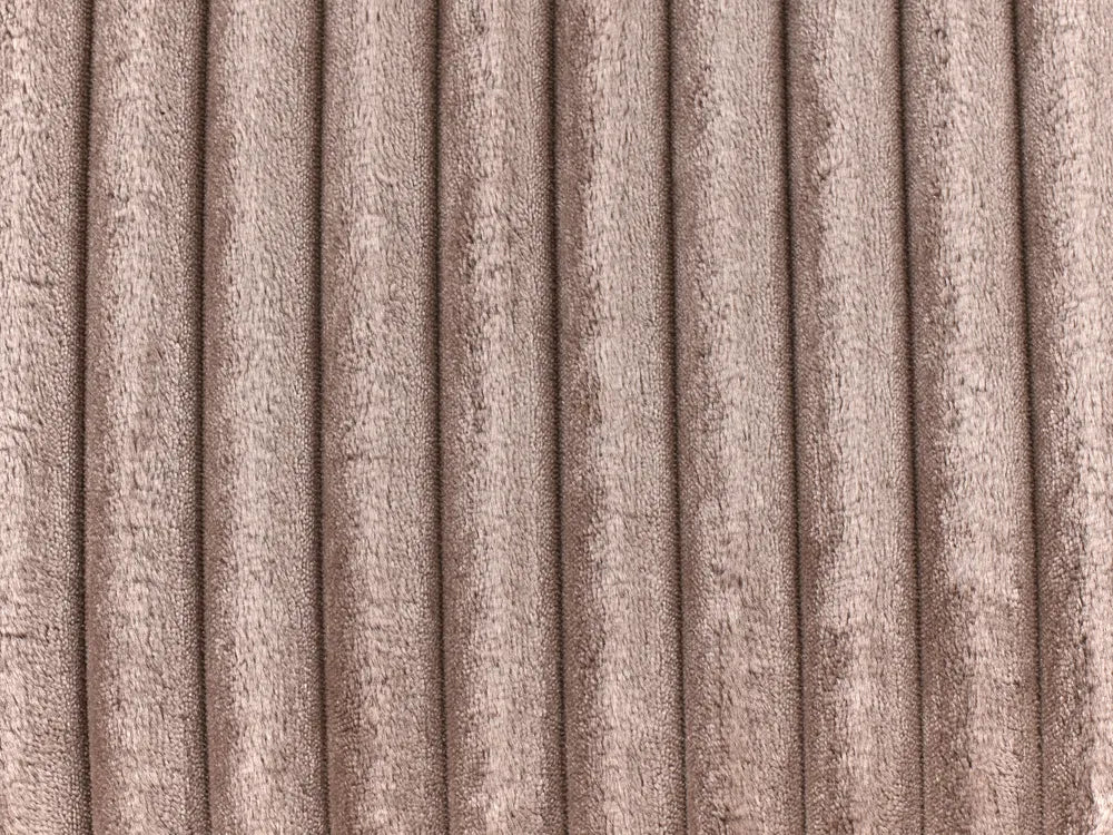 Corner Sofa 3 Seater Corduroy Light Brown Right Hand Vardie