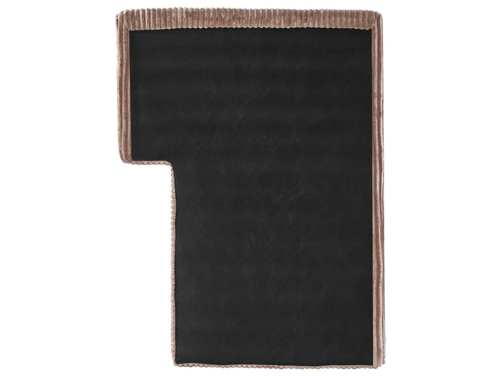 Corner Sofa 3 Seater Corduroy Light Brown Right Hand Vardie