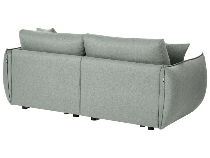 Modular Sofa 2 Seater Fabric Green Leiani