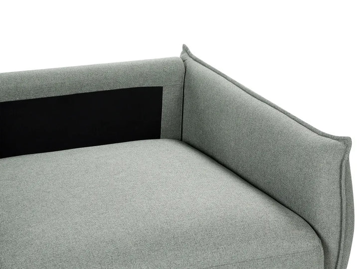 Modular Sofa 2 Seater Fabric Green Leiani