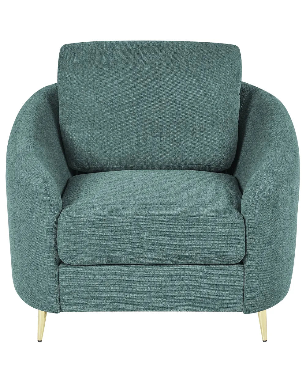 Armchair Fabric Green Euclid