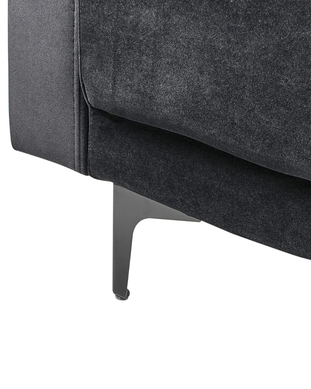Armchair Velvet Black Arhiana