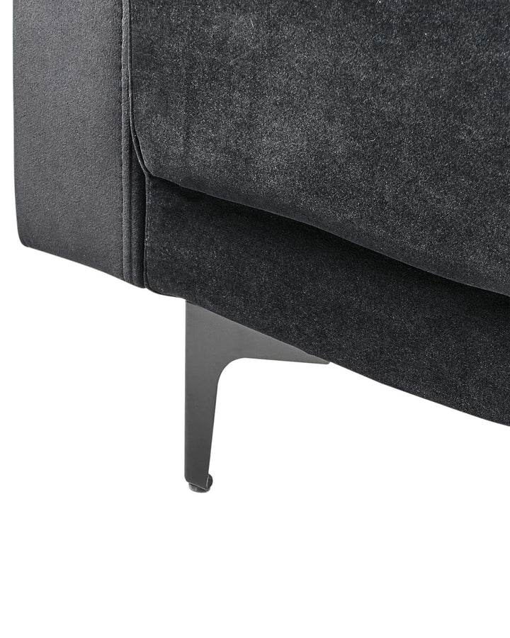 Armchair Velvet Black Arhiana