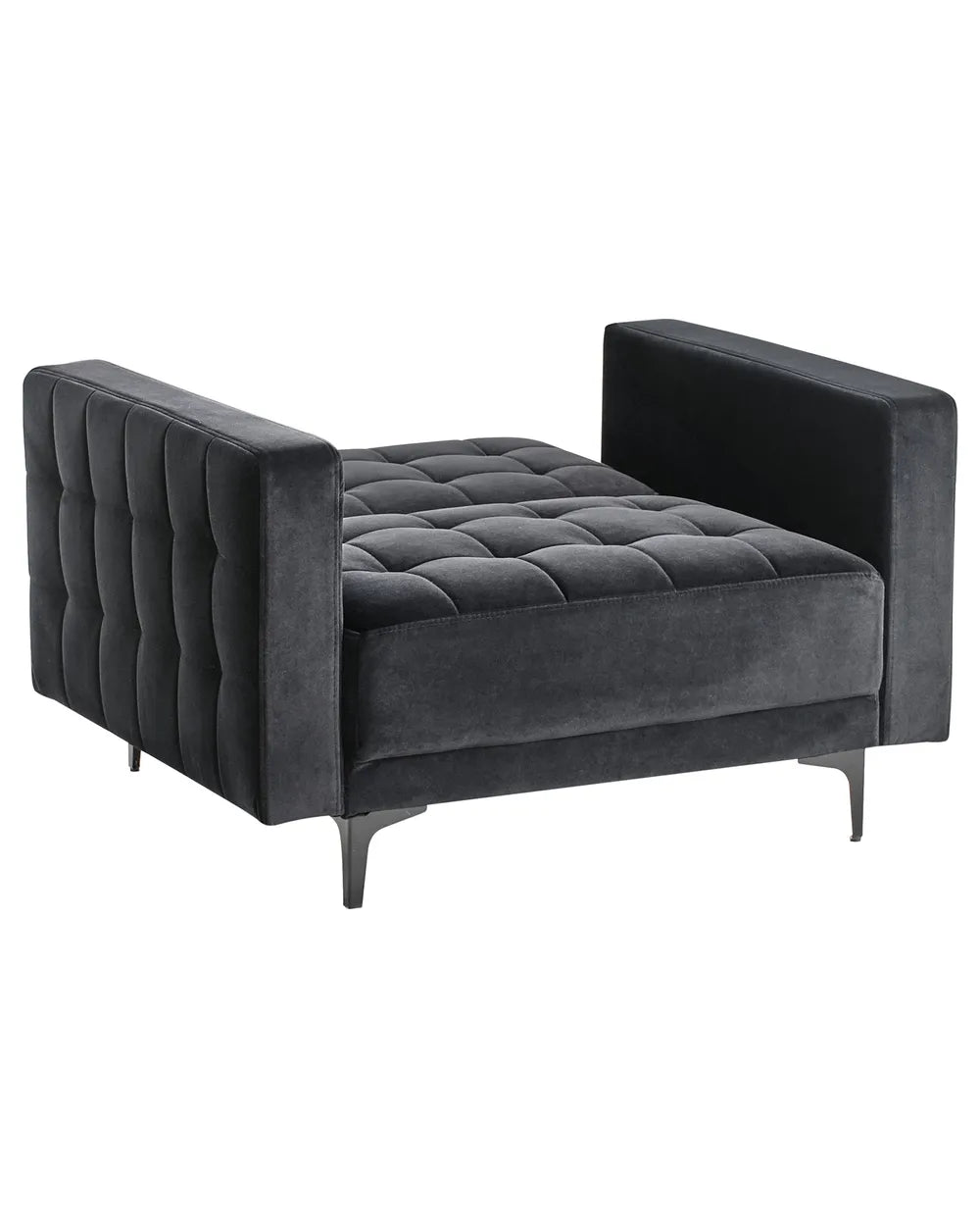 Armchair Velvet Black Arhiana