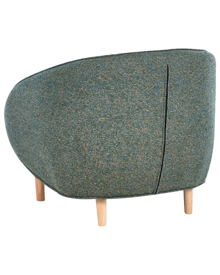Armchair Fabric Green Joshpal