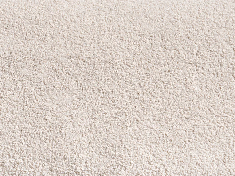 Modular Corner Sofa 5 Seater Boucle Off-White Right Hand Leiani