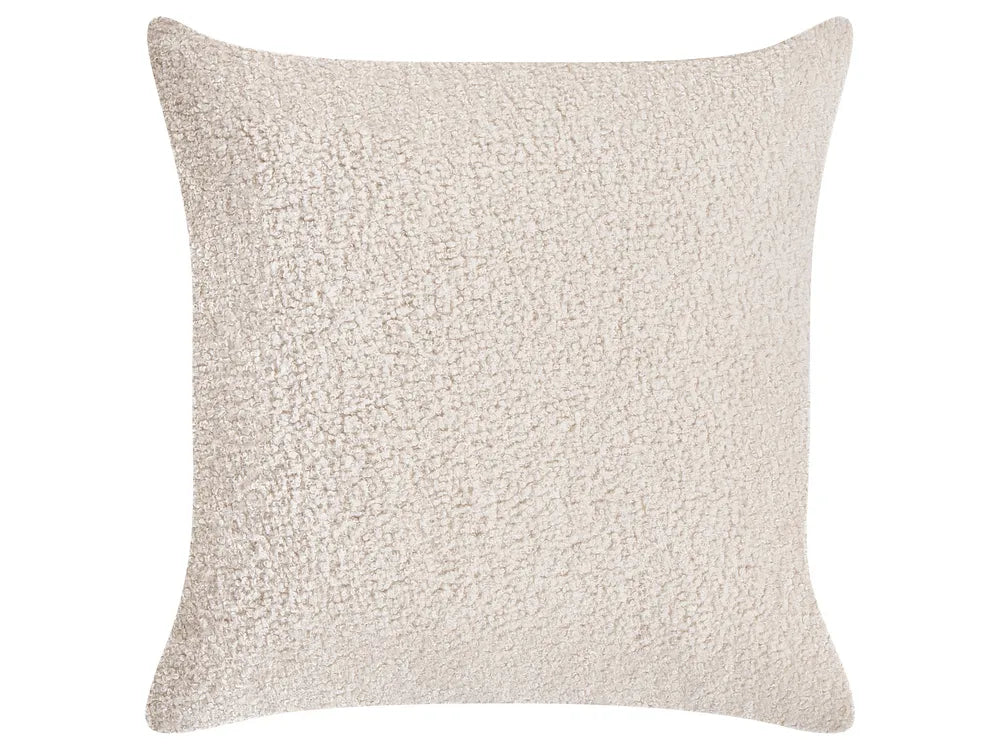 Modular Corner Sofa 5 Seater Boucle Off-White Right Hand Leiani