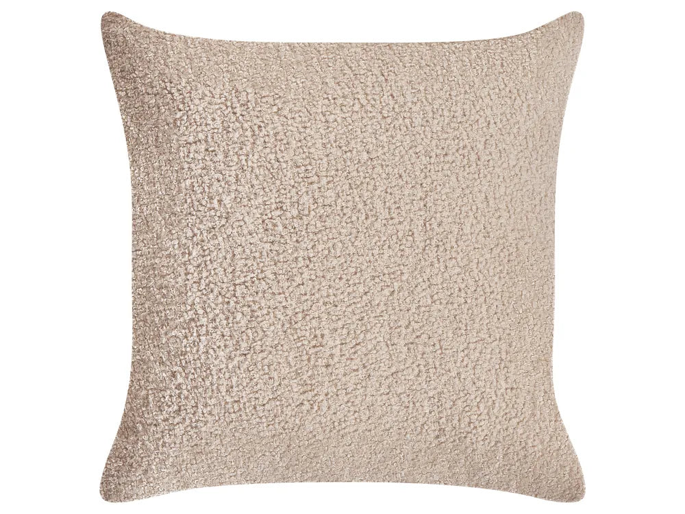 Modular Corner Sofa 5 Seater Boucle Beige Right Hand Leiani