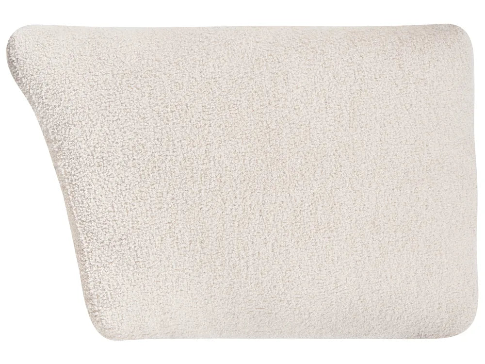 Modular Corner Sofa 5 Seater Boucle Off-White Right Hand Leiani