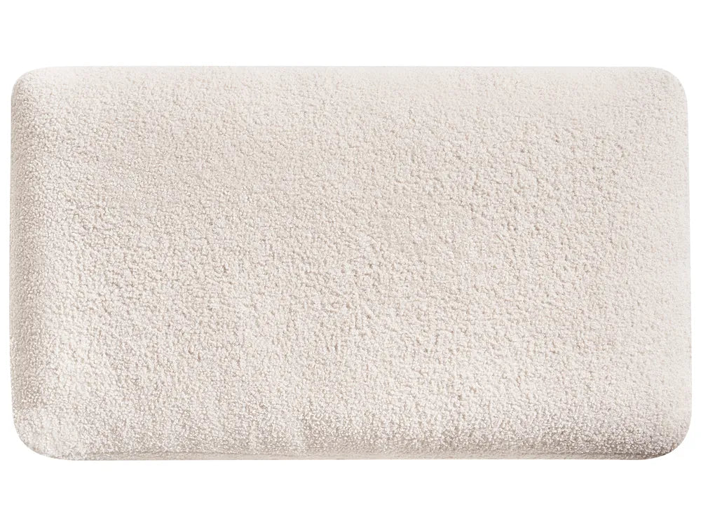 Modular Corner Sofa 5 Seater Boucle Off-White Left Hand Leiani