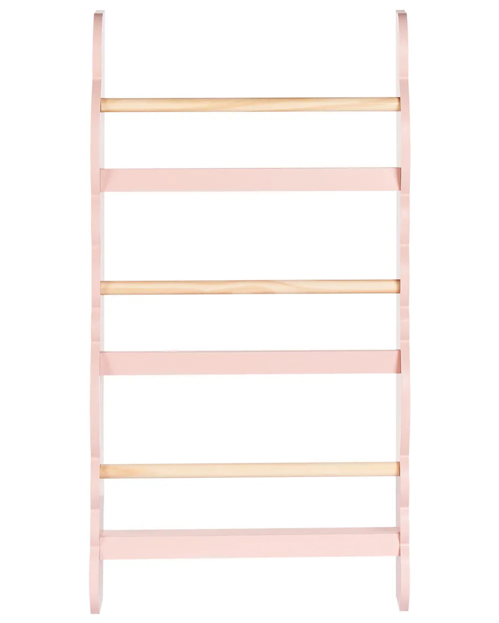 Wall Bookshelf 80 cm Pastel Pink Hartleigh