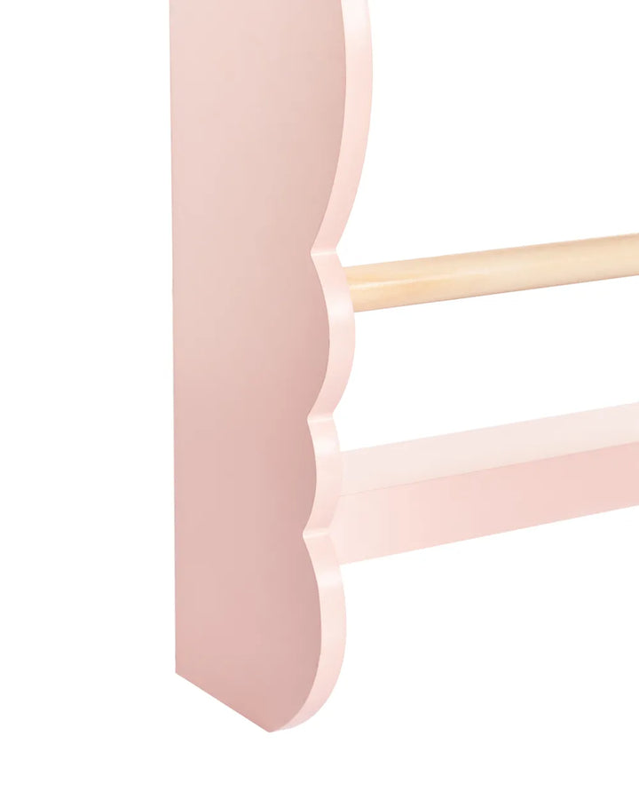 Wall Bookshelf 80 cm Pastel Pink Hartleigh