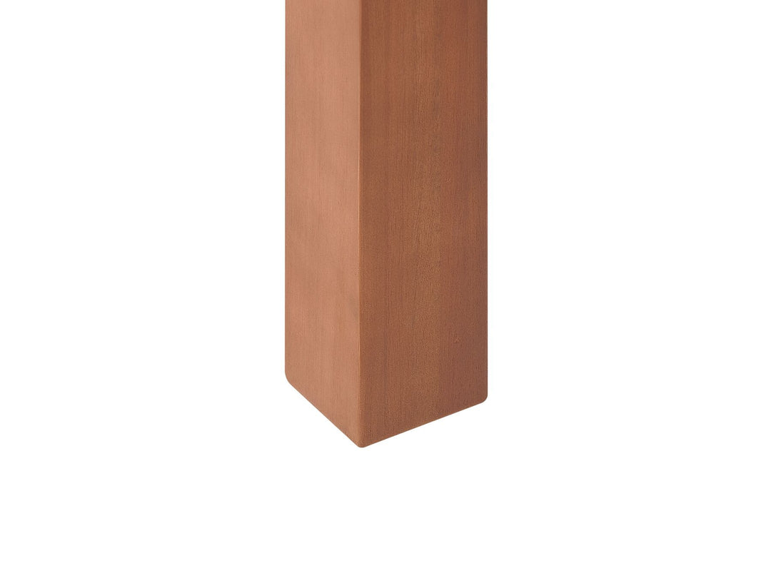 Monsano Garden Dining Table  190 cm 105 cm Eucalyptus Wood Brown