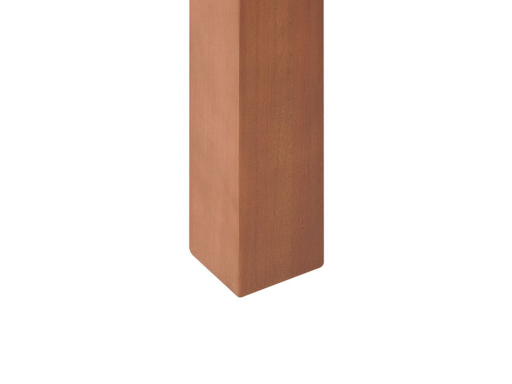 Monsano Garden Dining Table  190 cm 105 cm Eucalyptus Wood Brown