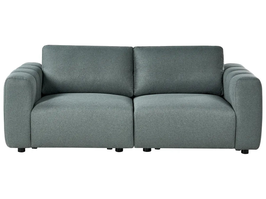 Gray sofa on a white background
