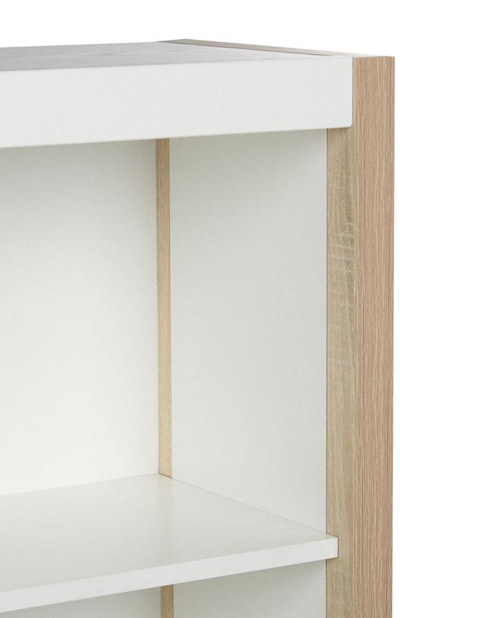 3 Tier Bookcase White Lily
