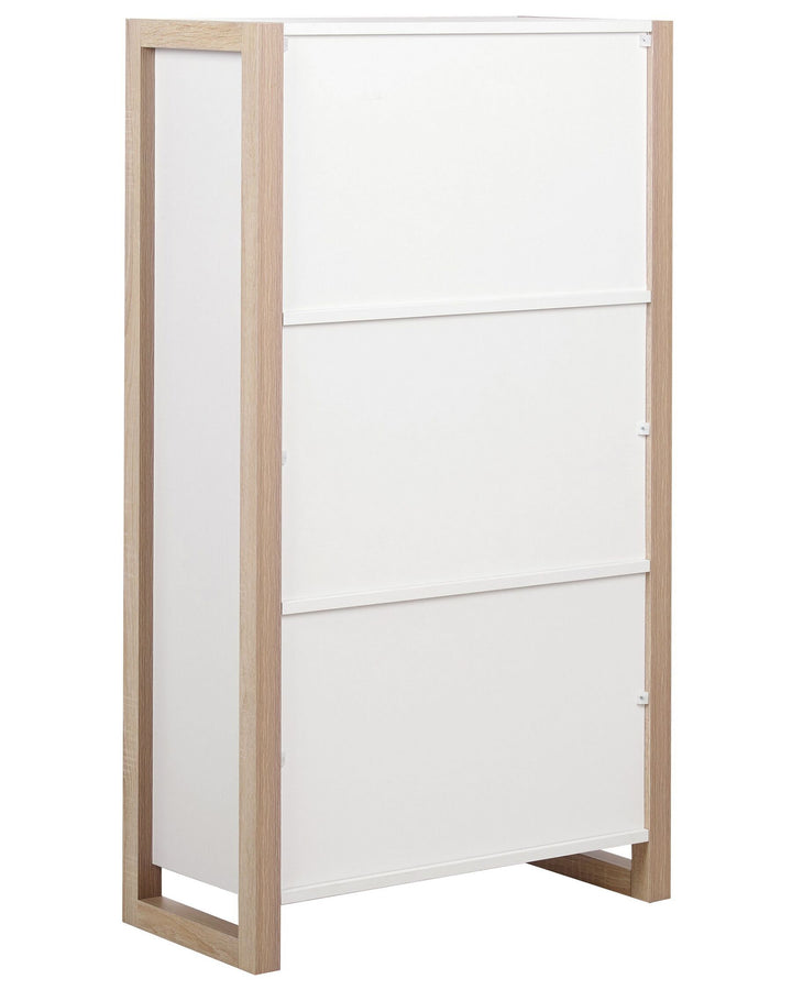 3 Tier Bookcase White Lily