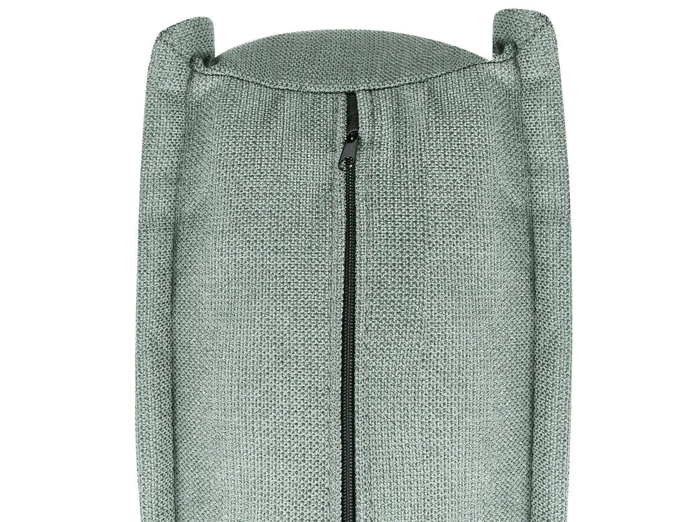 Modular Sofa 2 Seater Fabric Light Green Oxford