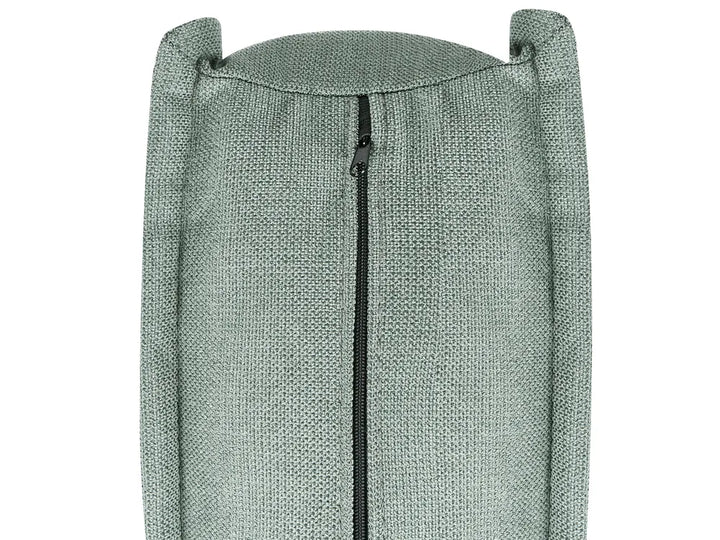 Modular Sofa 2 Seater Fabric Light Green Oxford